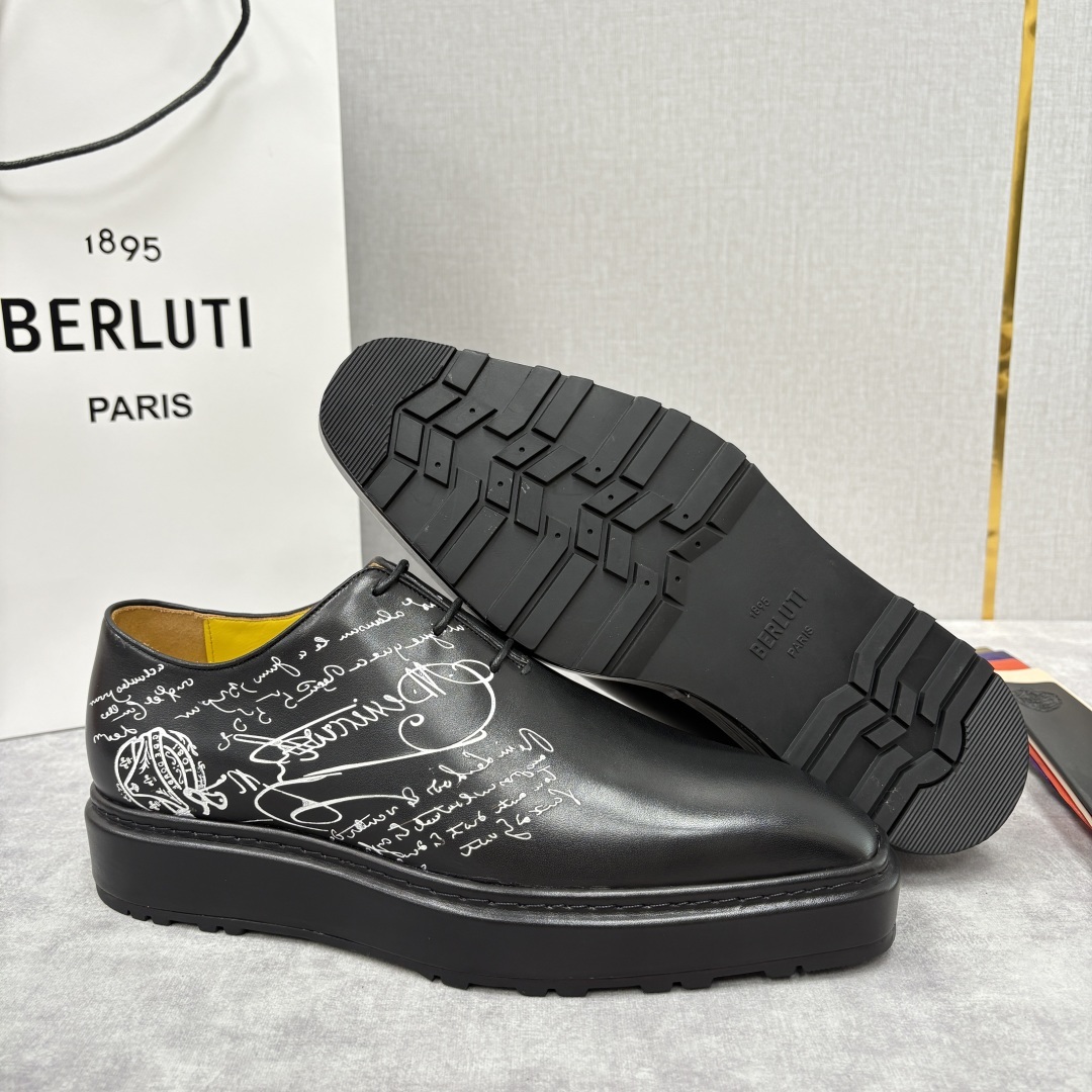 💋💍BERLUT* 布鲁提 ALTO 牛津鞋 男士正装👔皮鞋 官方 23,700 超级内卷的一款改色系带