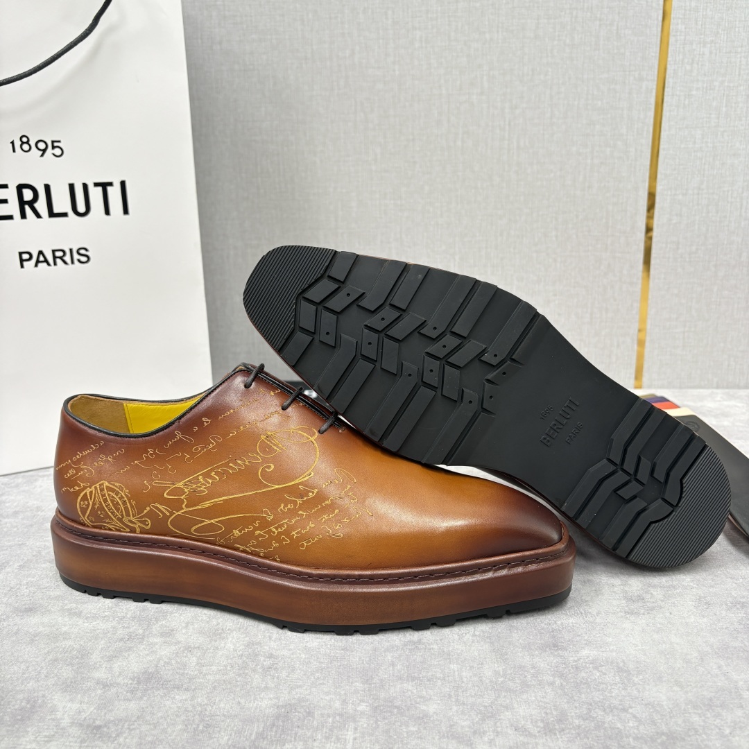 💋💍BERLUT* 布鲁提 ALTO 牛津鞋 男士正装👔皮鞋 官方 23,700 超级内卷的一款改色系带