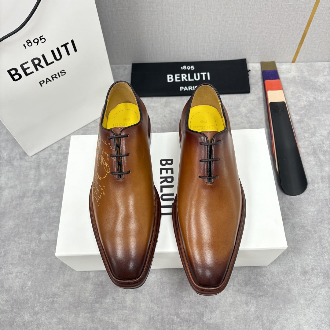 💋💍BERLUT* 布鲁提 ALTO 牛津鞋 男士正装👔皮鞋 官方 23,700 超级内卷的一款改色系带