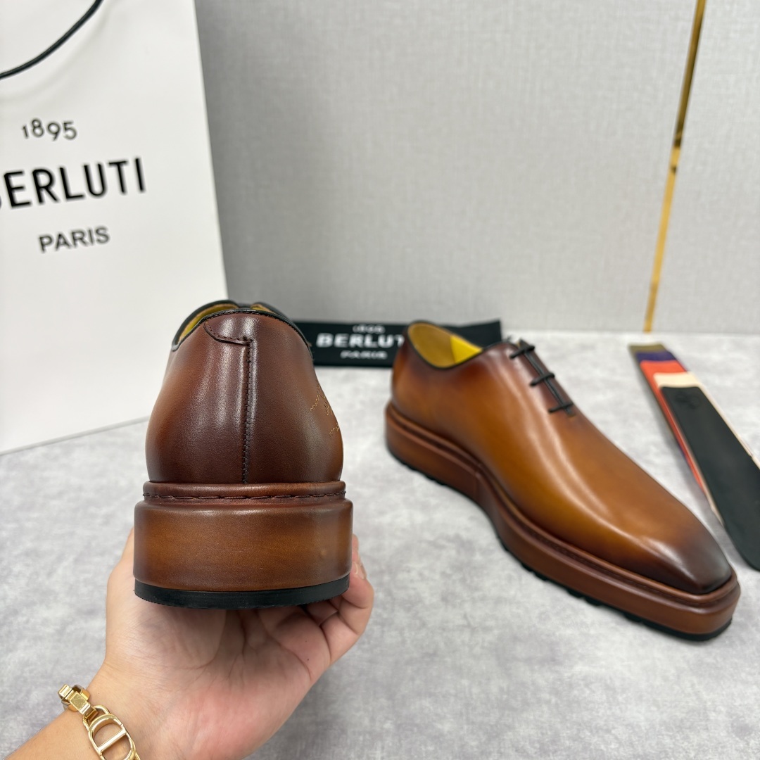 💋💍BERLUT* 布鲁提 ALTO 牛津鞋 男士正装👔皮鞋 官方 23,700 超级内卷的一款改色系带