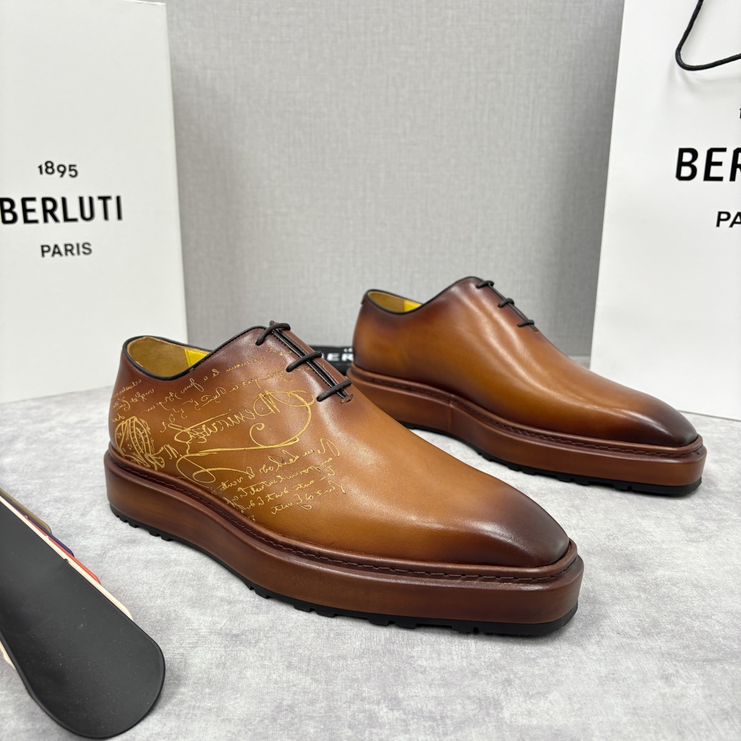 💋💍BERLUT* 布鲁提 ALTO 牛津鞋 男士正装👔皮鞋 官方 23,700 超级内卷的一款改色系带