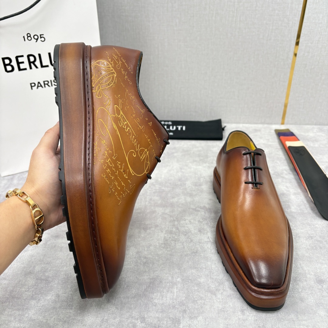 💋💍BERLUT* 布鲁提 ALTO 牛津鞋 男士正装👔皮鞋 官方 23,700 超级内卷的一款改色系带