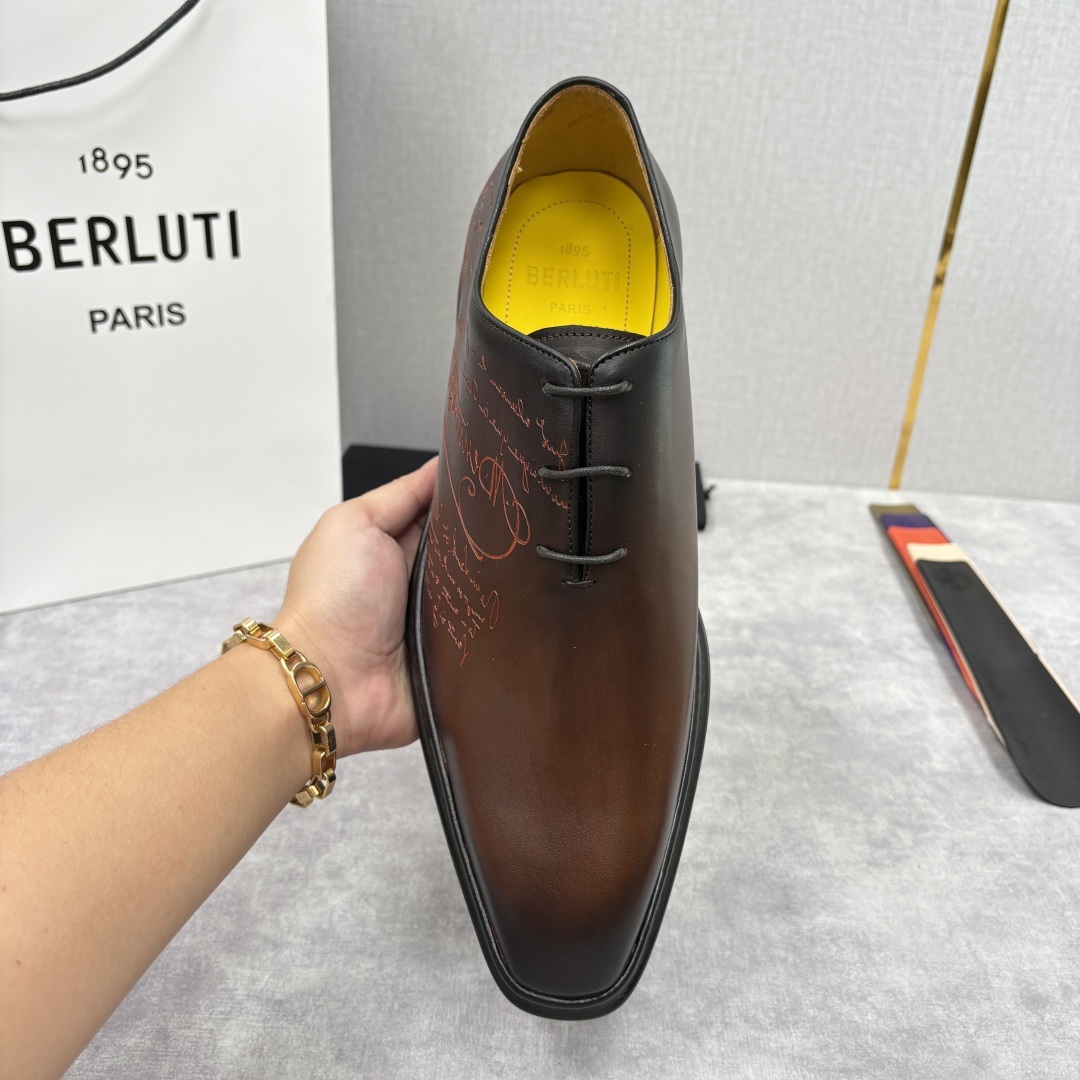 💋💍BERLUT* 布鲁提 ALTO 牛津鞋 男士正装👔皮鞋 官方 23,700 超级内卷的一款改色系带