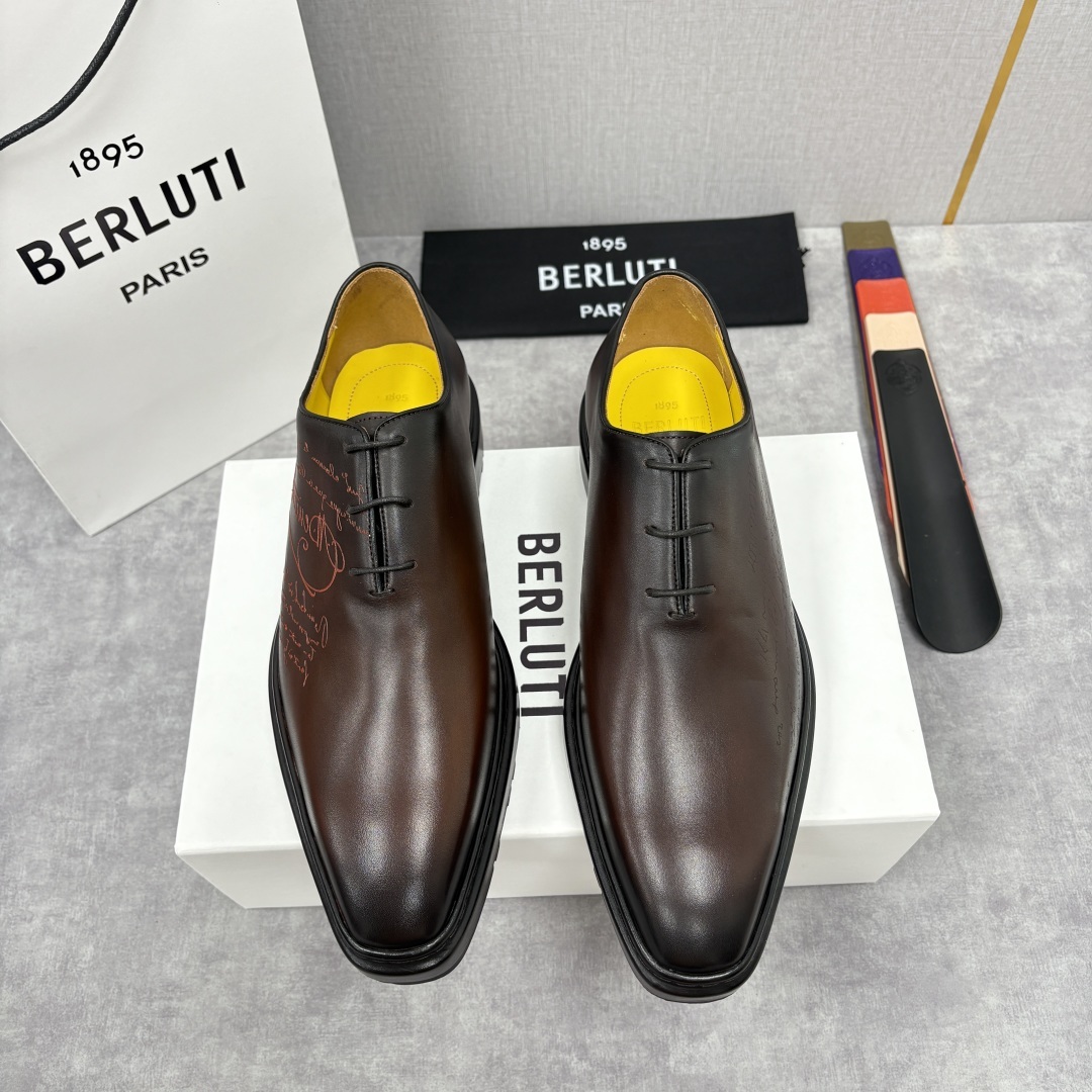 💋💍BERLUT* 布鲁提 ALTO 牛津鞋 男士正装👔皮鞋 官方 23,700 超级内卷的一款改色系带