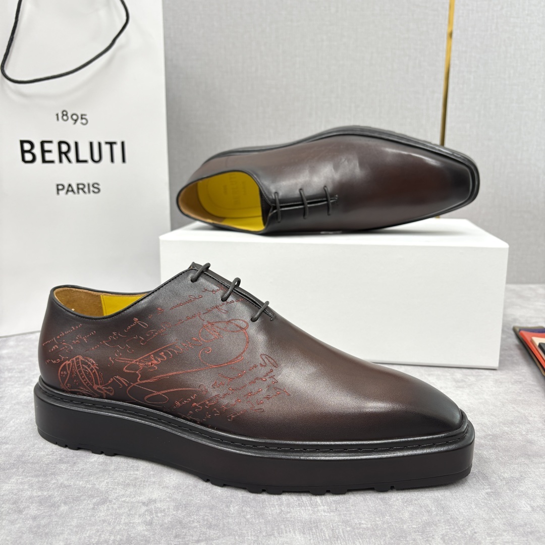 💋💍BERLUT* 布鲁提 ALTO 牛津鞋 男士正装👔皮鞋 官方 23,700 超级内卷的一款改色系带