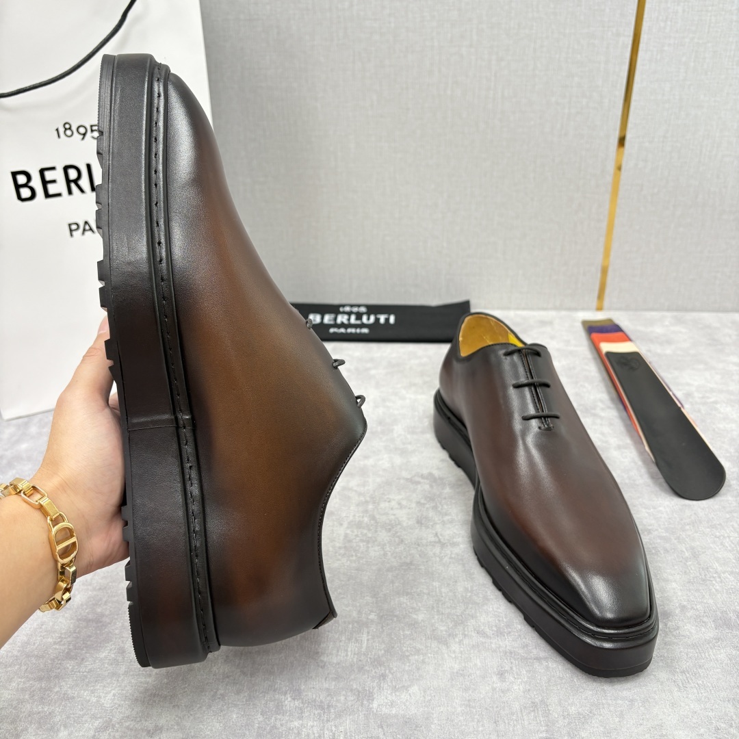 💋💍BERLUT* 布鲁提 ALTO 牛津鞋 男士正装👔皮鞋 官方 23,700 超级内卷的一款改色系带