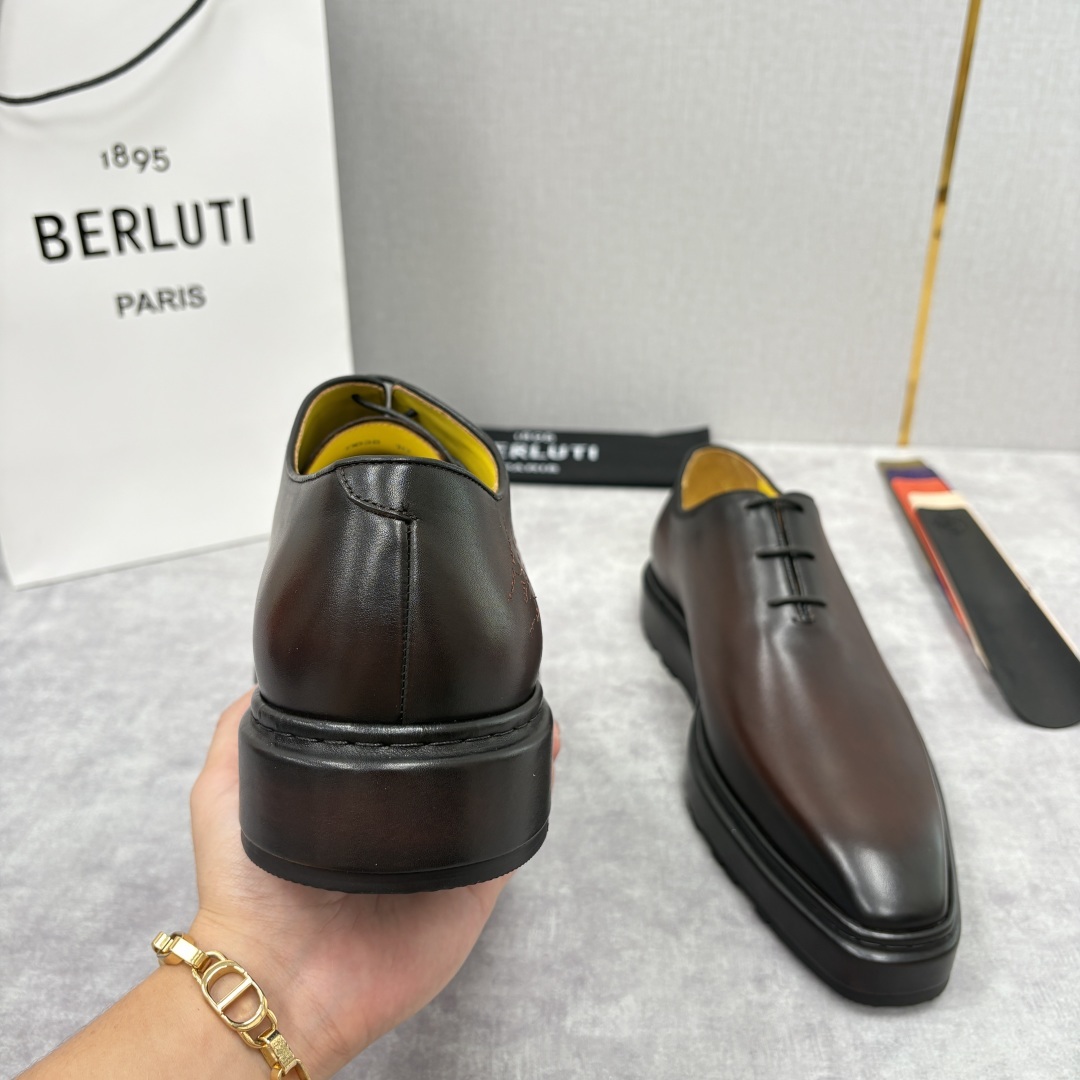 💋💍BERLUT* 布鲁提 ALTO 牛津鞋 男士正装👔皮鞋 官方 23,700 超级内卷的一款改色系带
