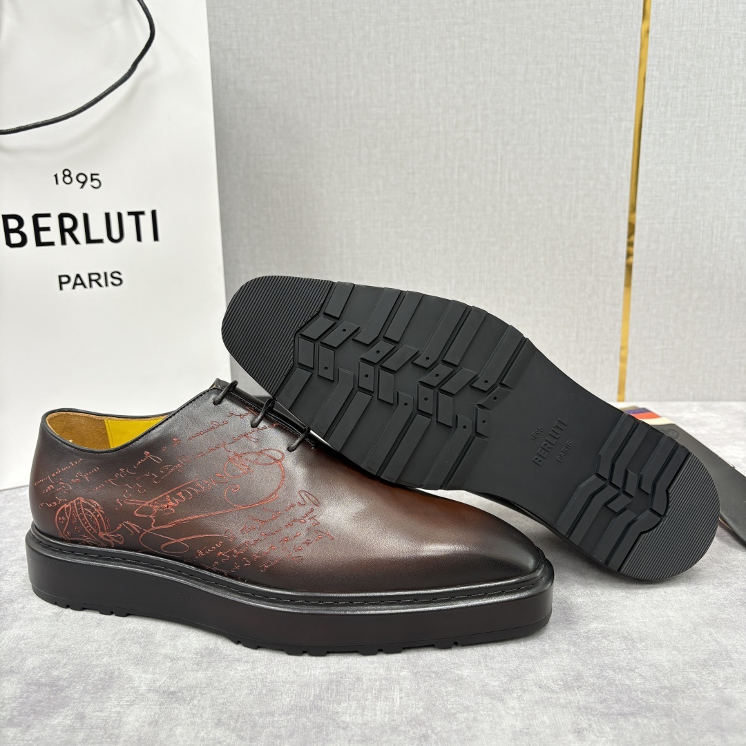 💋💍BERLUT* 布鲁提 ALTO 牛津鞋 男士正装👔皮鞋 官方 23,700 超级内卷的一款改色系带