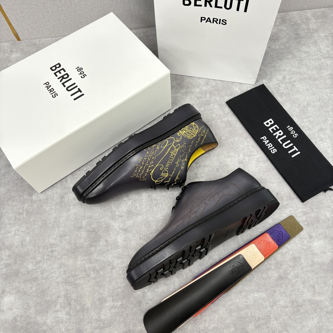 💋💍BERLUT* 布鲁提 ALTO 牛津鞋 男士正装👔皮鞋 官方 23,700 超级内卷的一款改色系带