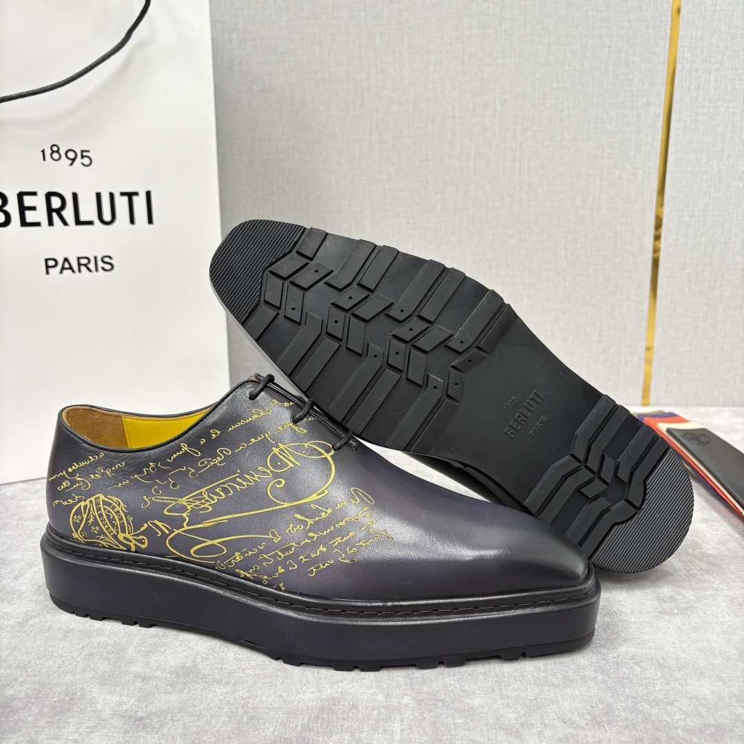 💋💍BERLUT* 布鲁提 ALTO 牛津鞋 男士正装👔皮鞋 官方 23,700 超级内卷的一款改色系带