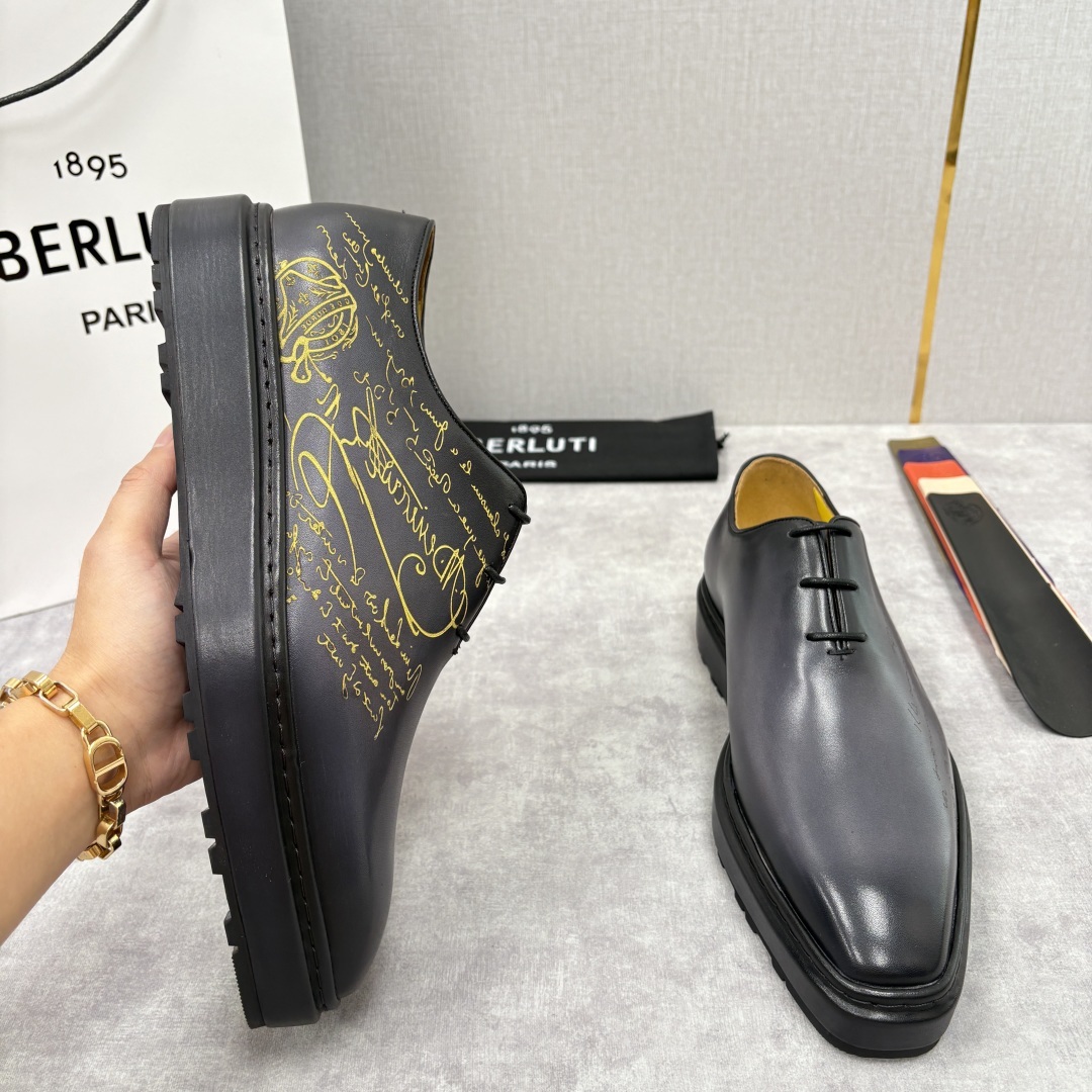💋💍BERLUT* 布鲁提 ALTO 牛津鞋 男士正装👔皮鞋 官方 23,700 超级内卷的一款改色系带