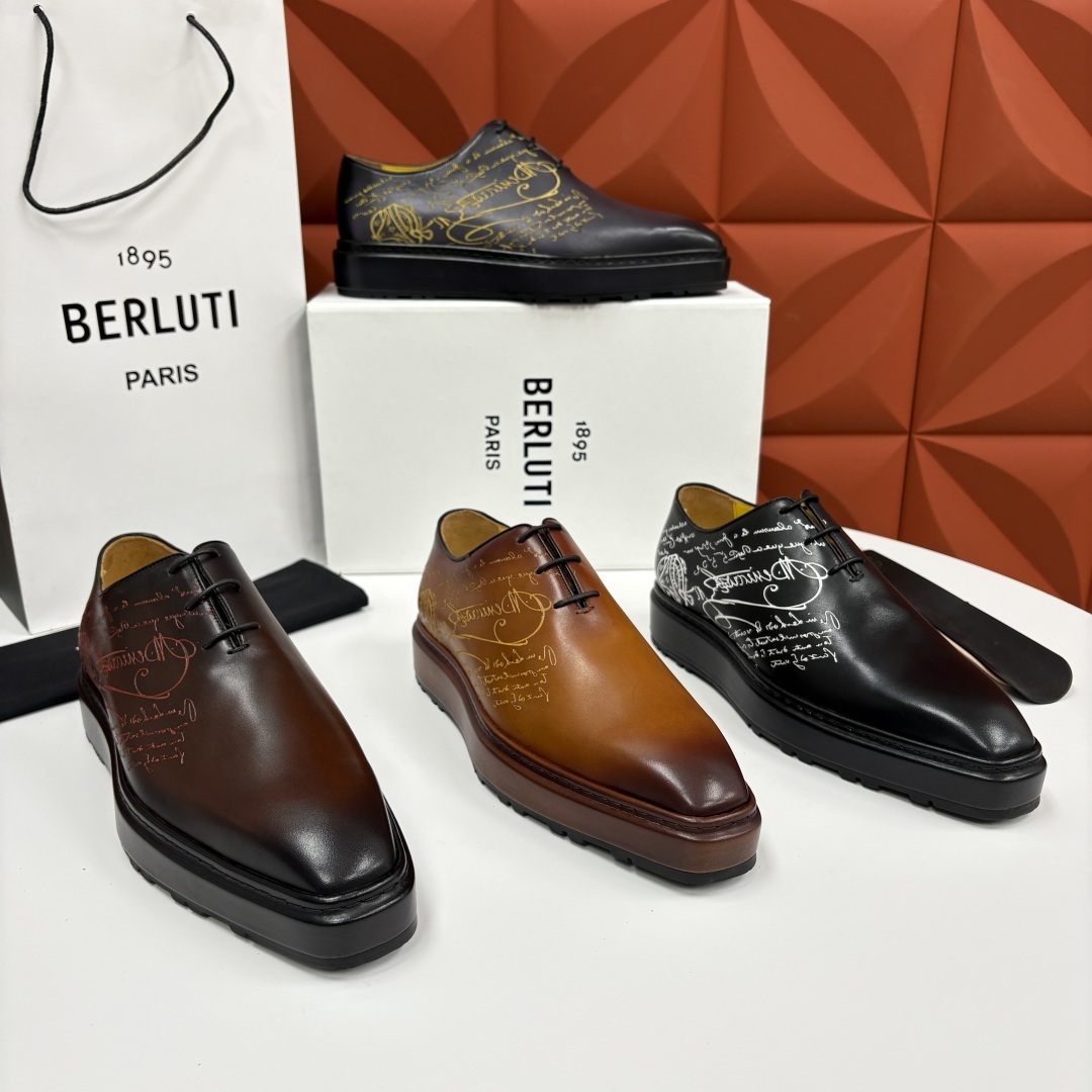 💋💍BERLUT* 布鲁提 ALTO 牛津鞋 男士正装👔皮鞋 官方 23,700 超级内卷的一款改色系带