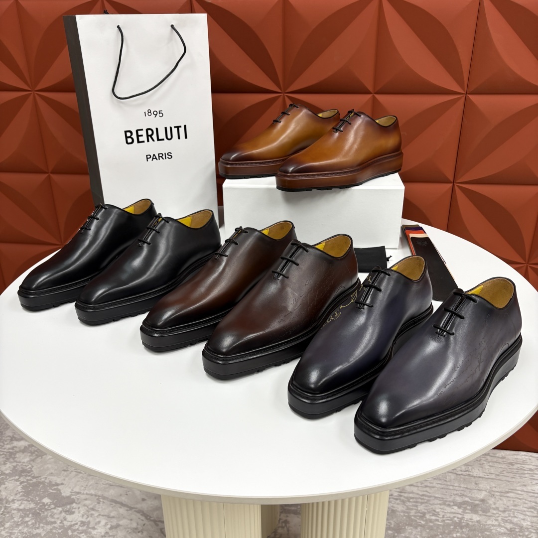 💋💍BERLUT* 布鲁提 ALTO 牛津鞋 男士正装👔皮鞋 官方 23,700 超级内卷的一款改色系带