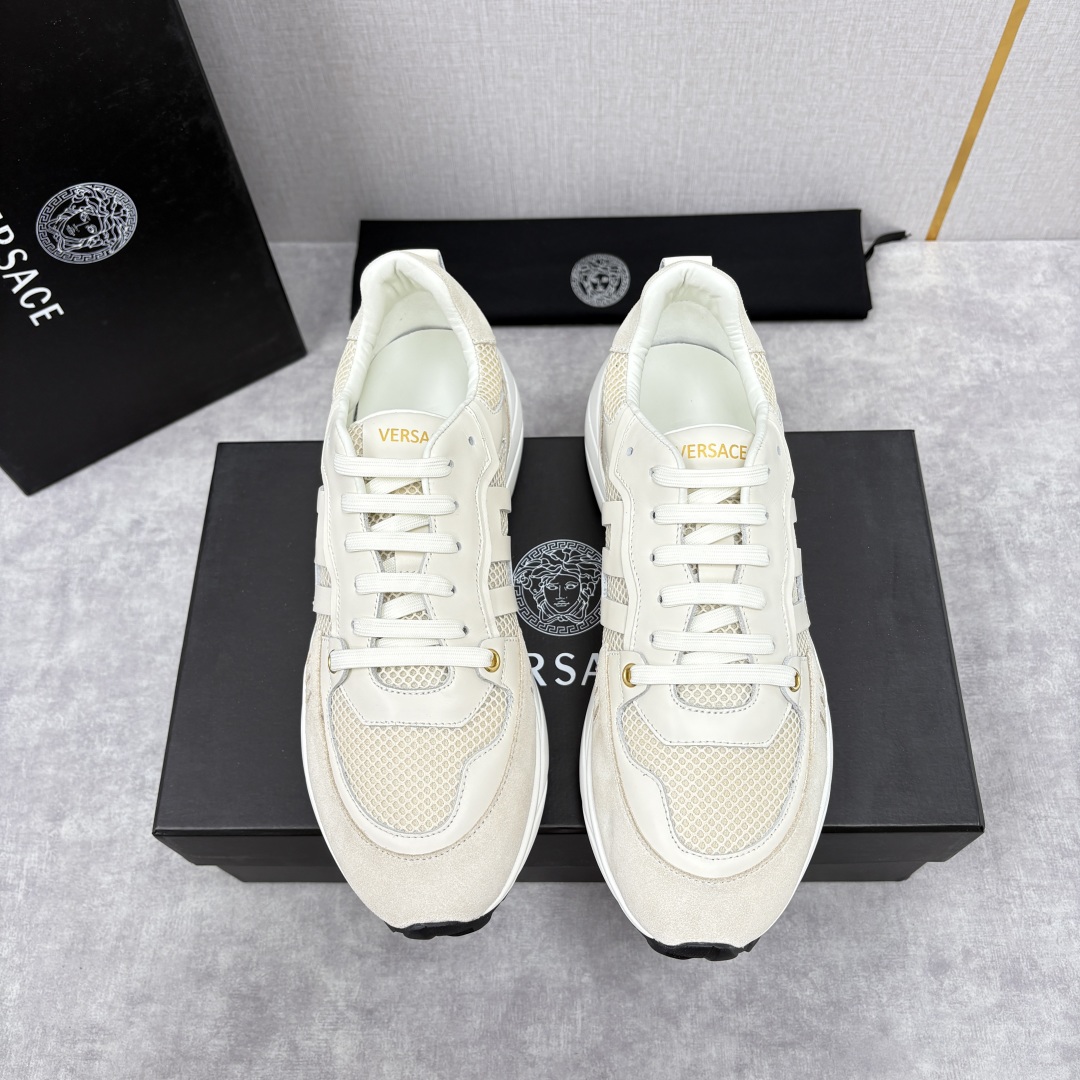 💋💍VS 家新品 Versac* 范思-哲 新款男士休闲鞋，当时尚与舒适邂逅，这款运动鞋应运而生，每一处
