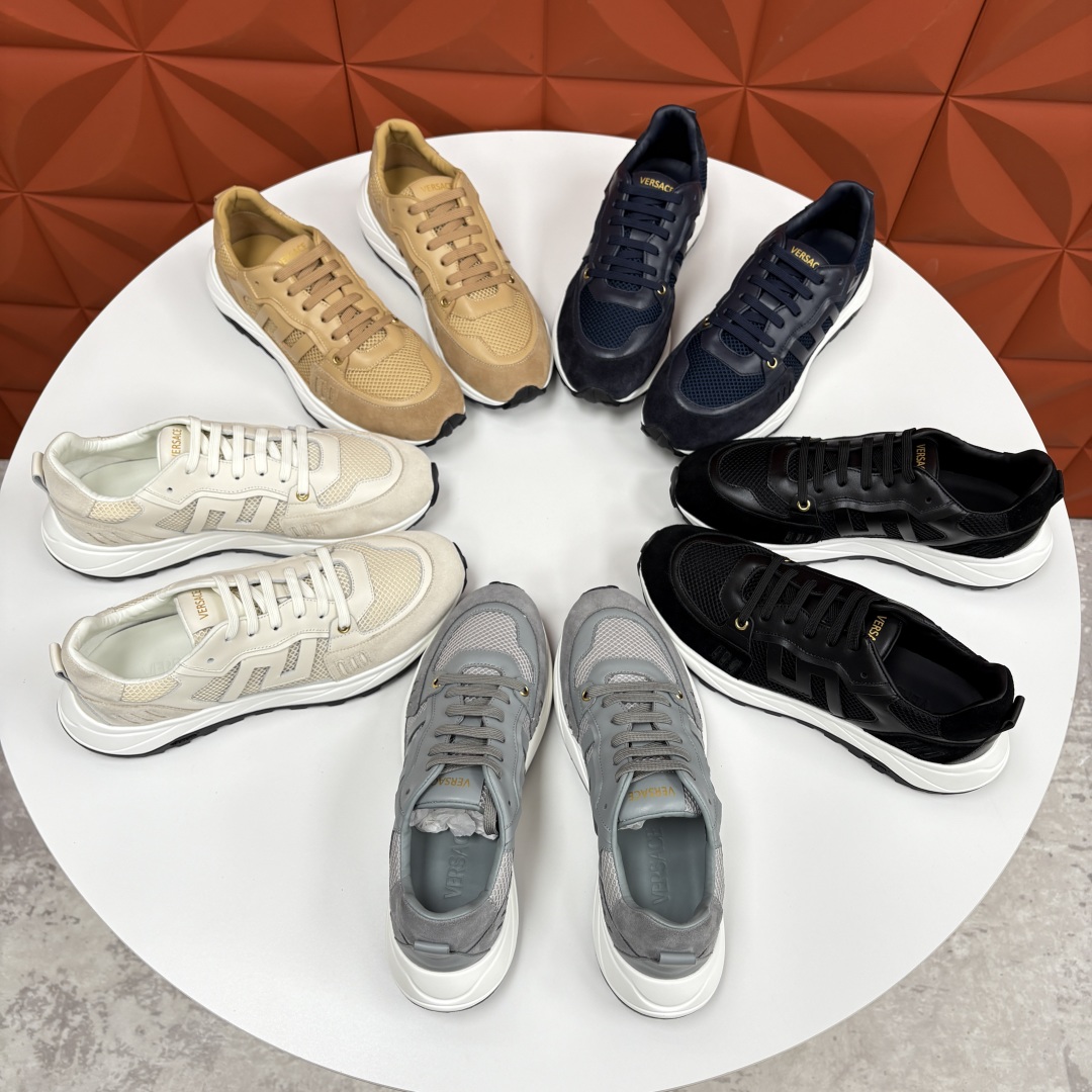 💋💍VS 家新品 Versac* 范思-哲 新款男士休闲鞋，当时尚与舒适邂逅，这款运动鞋应运而生，每一处