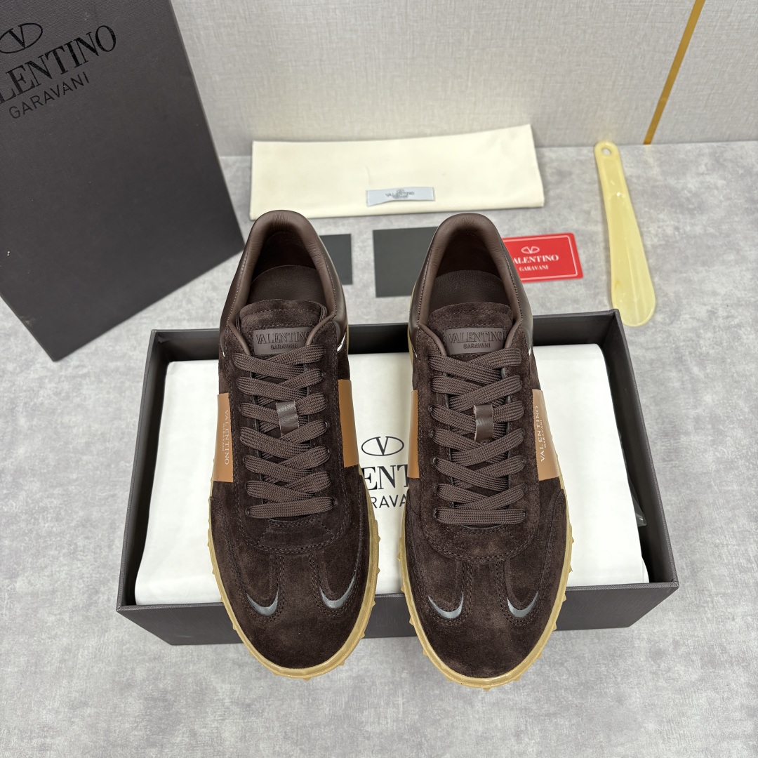 💋💍VT新品 VALENTIN* Garavan* 华伦～ 低帮运动鞋板鞋系列 鞋面采用高品质的绒面革和