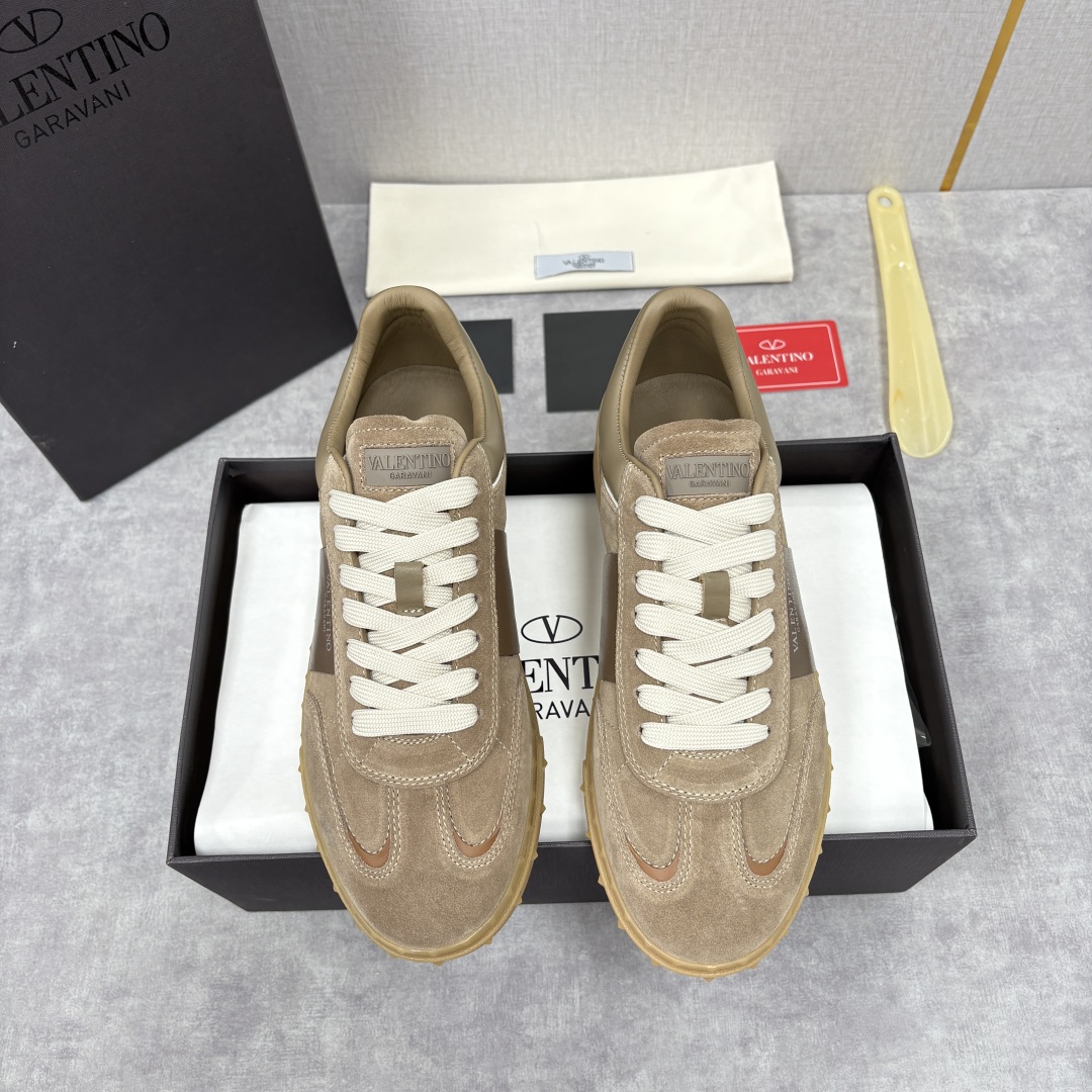 💋💍VT新品 VALENTIN* Garavan* 华伦～ 低帮运动鞋板鞋系列 鞋面采用高品质的绒面革和