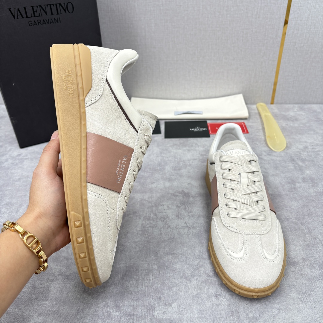 💋💍VT新品 VALENTIN* Garavan* 华伦～ 低帮运动鞋板鞋系列 鞋面采用高品质的绒面革和