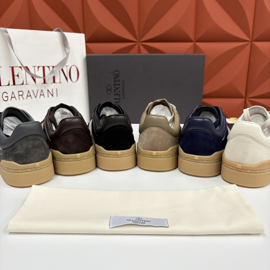 💋💍VT新品 VALENTIN* Garavan* 华伦～ 低帮运动鞋板鞋系列 鞋面采用高品质的绒面革和