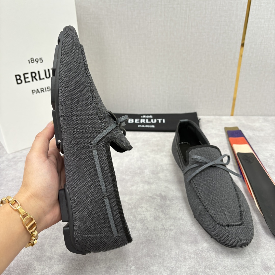 💋💍Berlut* 布鲁提 独家新品 Lorenzo Drive乐福鞋,以驾车鞋为灵感的乐福鞋 采用了T
