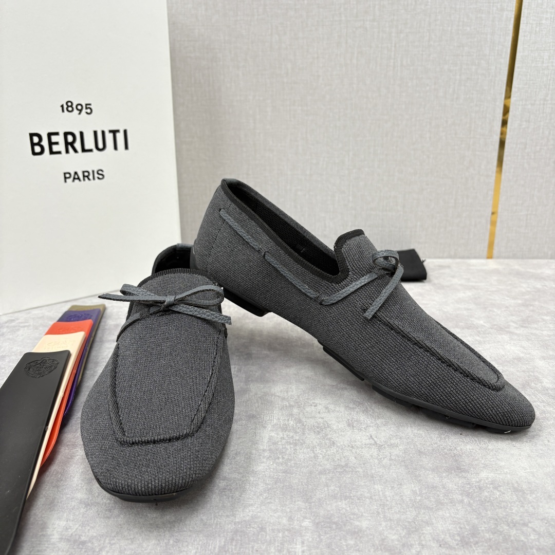 💋💍Berlut* 布鲁提 独家新品 Lorenzo Drive乐福鞋,以驾车鞋为灵感的乐福鞋 采用了T