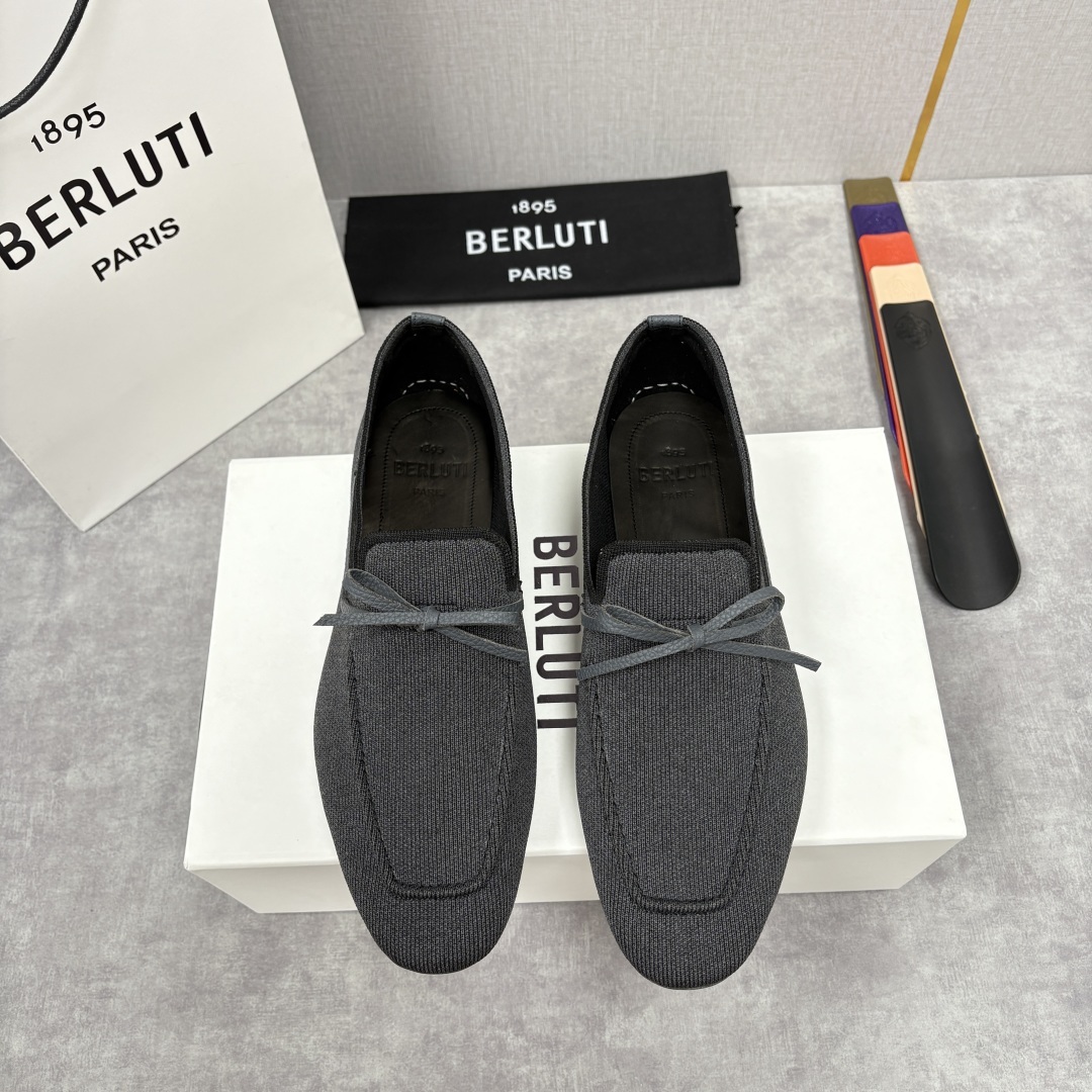 💋💍Berlut* 布鲁提 独家新品 Lorenzo Drive乐福鞋,以驾车鞋为灵感的乐福鞋 采用了T