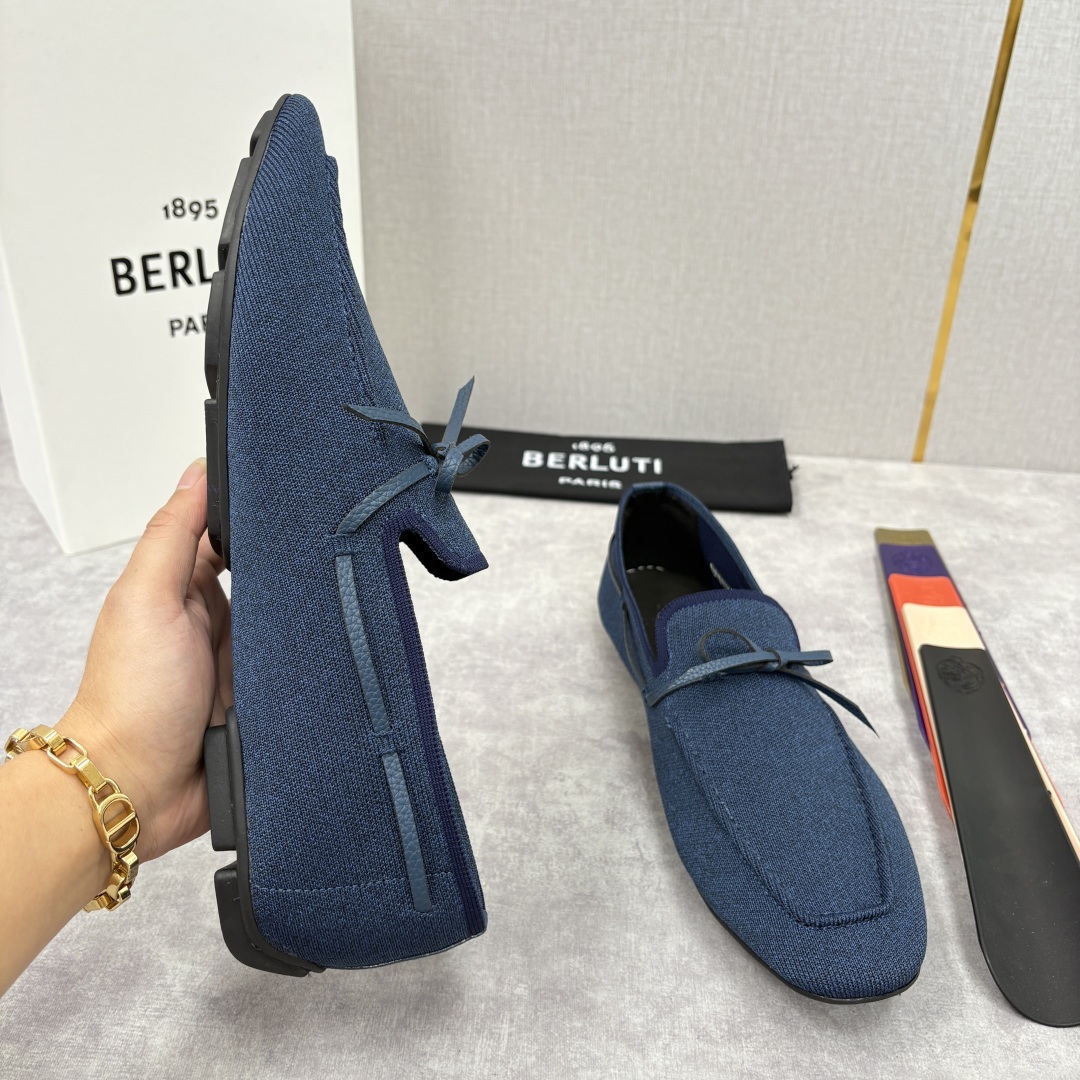 💋💍Berlut* 布鲁提 独家新品 Lorenzo Drive乐福鞋,以驾车鞋为灵感的乐福鞋 采用了T