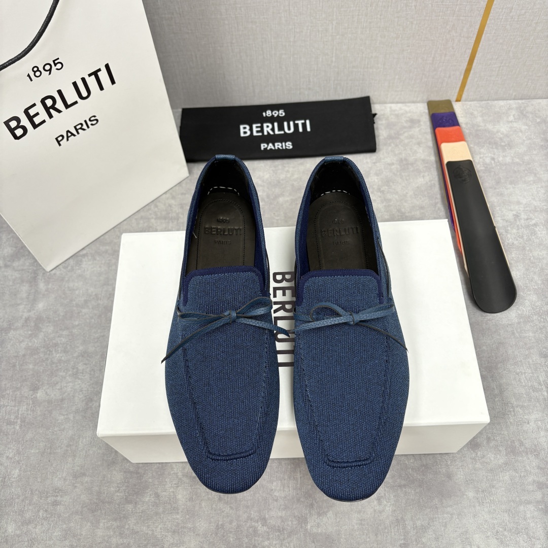 💋💍Berlut* 布鲁提 独家新品 Lorenzo Drive乐福鞋,以驾车鞋为灵感的乐福鞋 采用了T