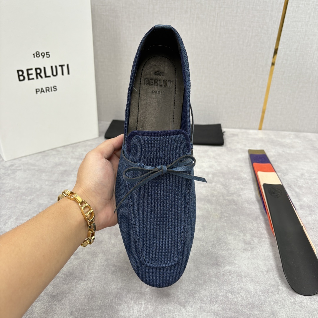 💋💍Berlut* 布鲁提 独家新品 Lorenzo Drive乐福鞋,以驾车鞋为灵感的乐福鞋 采用了T