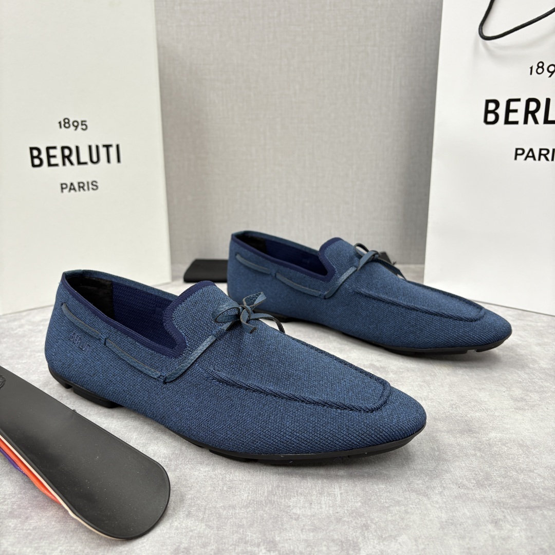 💋💍Berlut* 布鲁提 独家新品 Lorenzo Drive乐福鞋,以驾车鞋为灵感的乐福鞋 采用了T