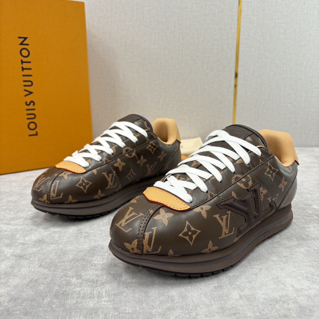 💋💍L家新品 Loui* Vuitto* 路易-威登 联名款面包鞋 BUTTERSOFT 运动鞋官方 9