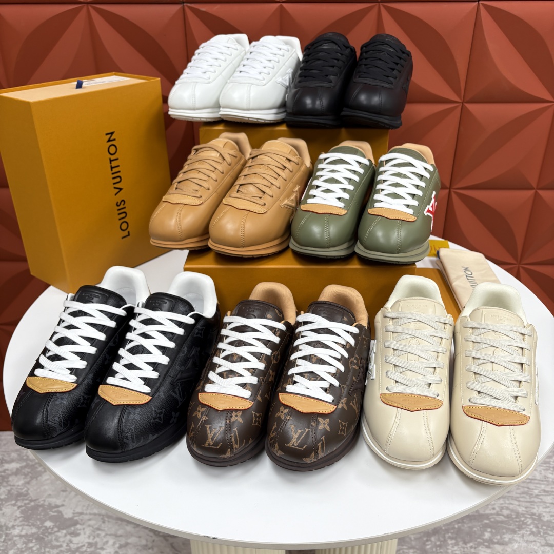 💋💍L家新品 Loui* Vuitto* 路易-威登 联名款面包鞋 BUTTERSOFT 运动鞋官方 9