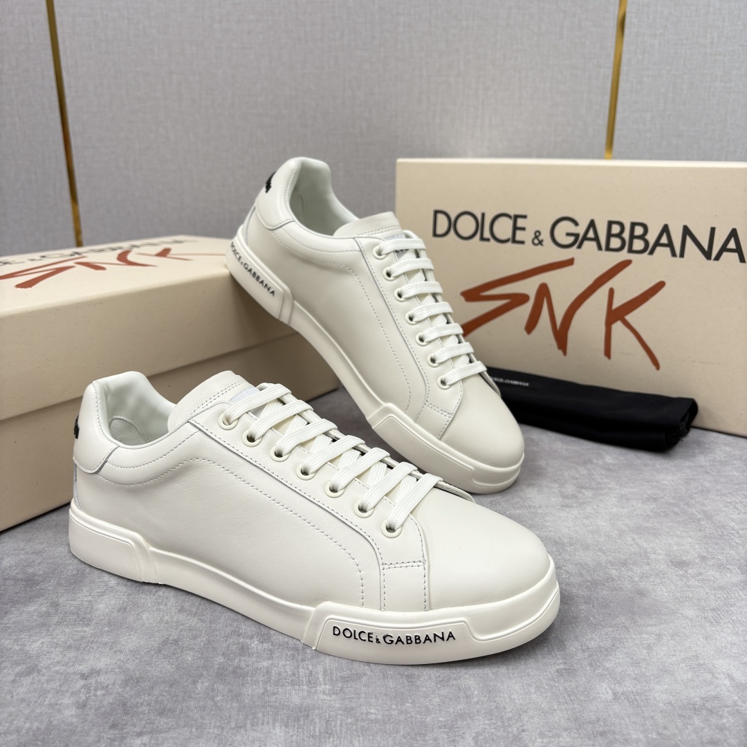 💋💍D &G 杜嘉-班纳(Dolce & Gabban*) Portofino 运动鞋板鞋系列设计 采用