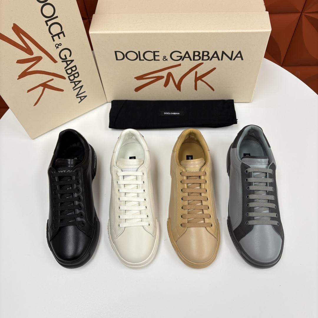 💋💍D &G 杜嘉-班纳(Dolce & Gabban*) Portofino 运动鞋板鞋系列设计 采用