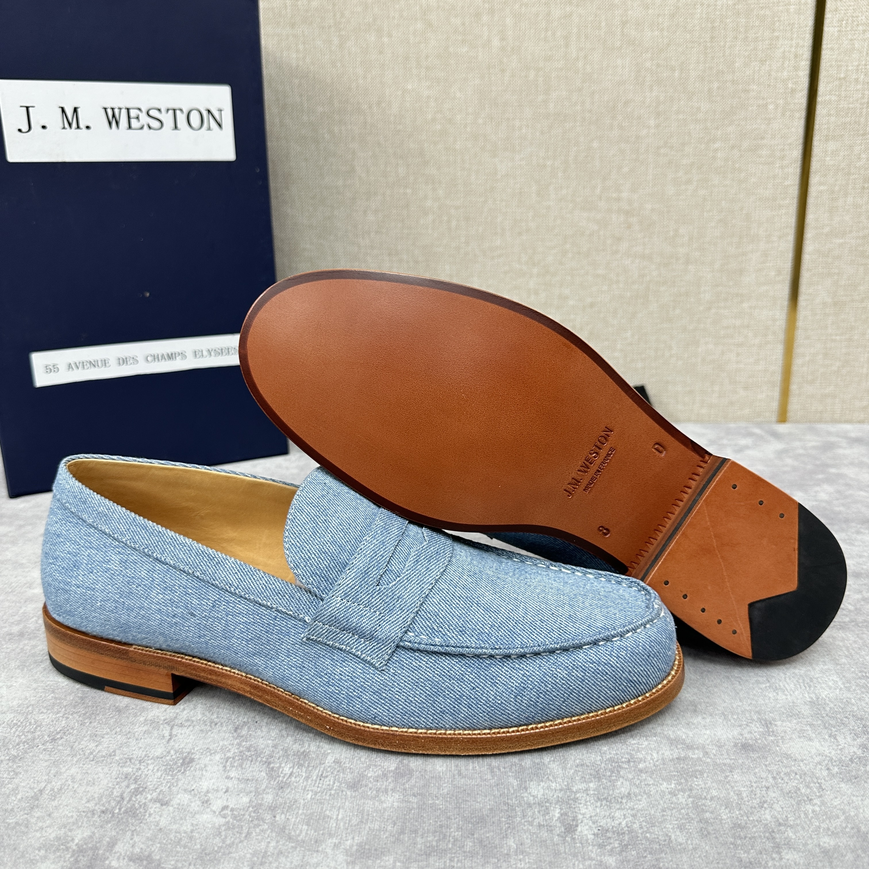 💋💍J.M.Westo*n 威士-顿 品牌经典 180 系列乐福鞋皮鞋 法国顶级皮鞋品牌 威士-顿皮鞋品