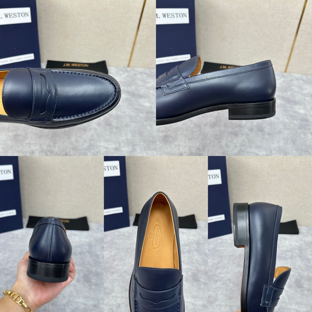 💋💍J.M.Westo*n 威士-顿 品牌经典 180 系列乐福鞋皮鞋 法国顶级皮鞋品牌 威士-顿皮鞋品