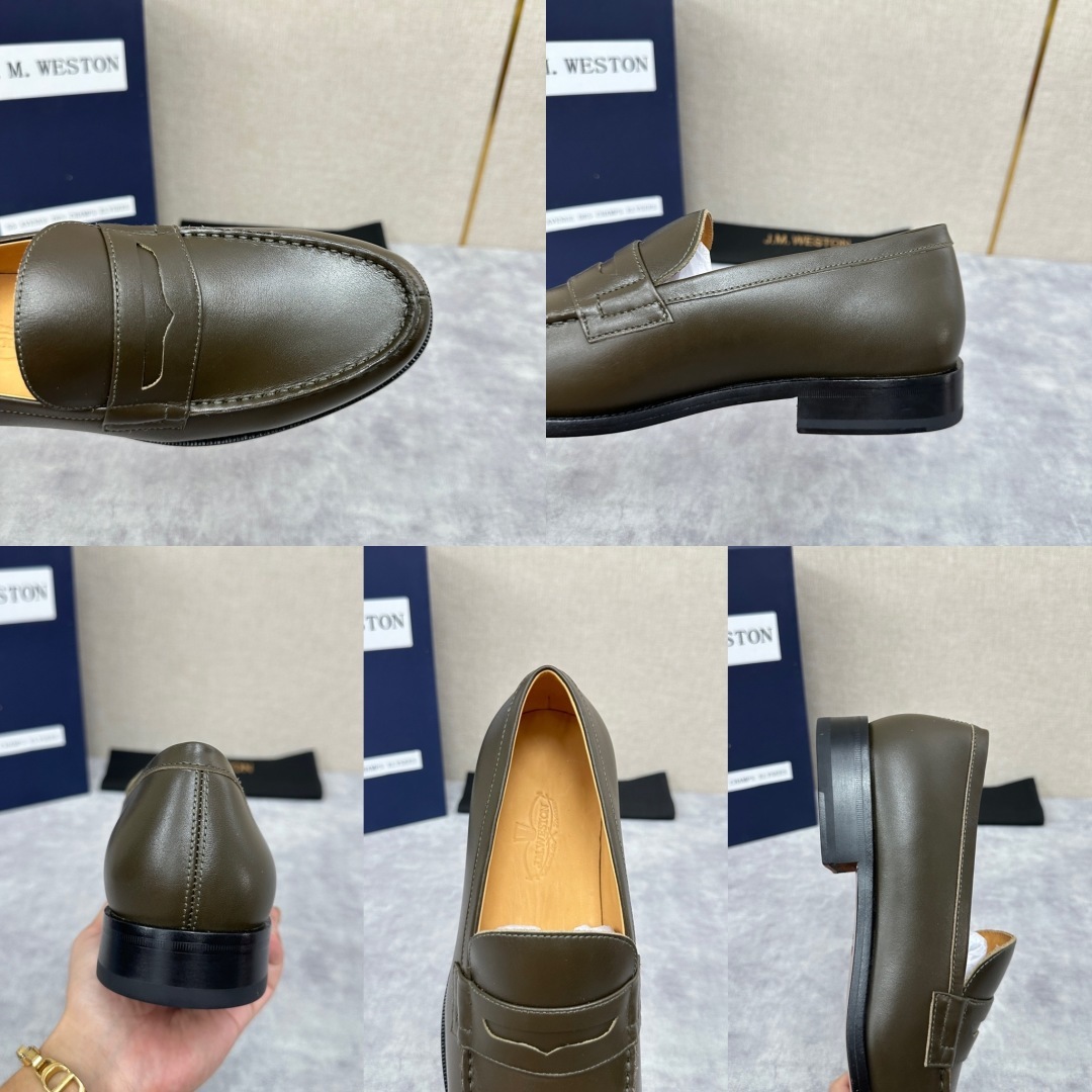 💋💍J.M.Westo*n 威士-顿 品牌经典 180 系列乐福鞋皮鞋 法国顶级皮鞋品牌 威士-顿皮鞋品