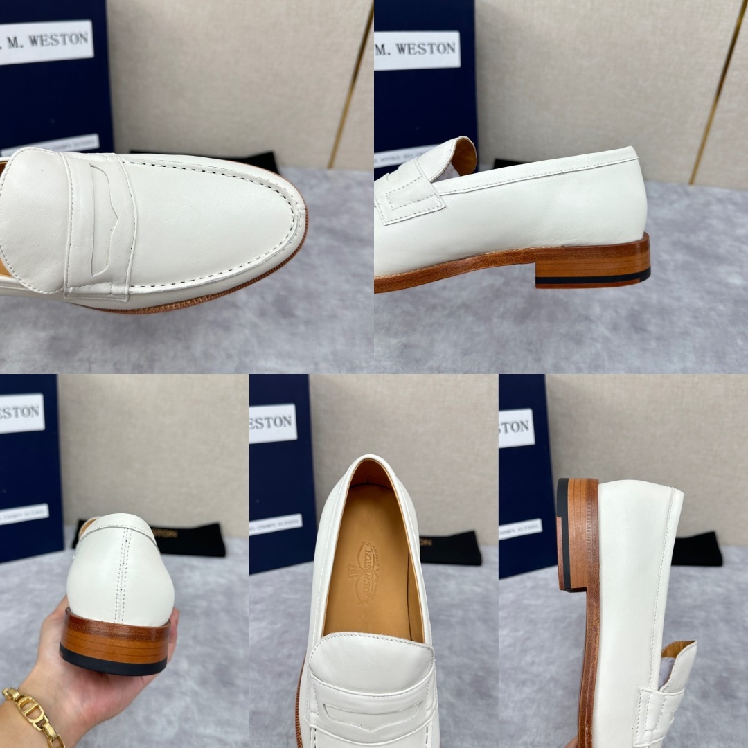 💋💍J.M.Westo*n 威士-顿 品牌经典 180 系列乐福鞋皮鞋 法国顶级皮鞋品牌 威士-顿皮鞋品