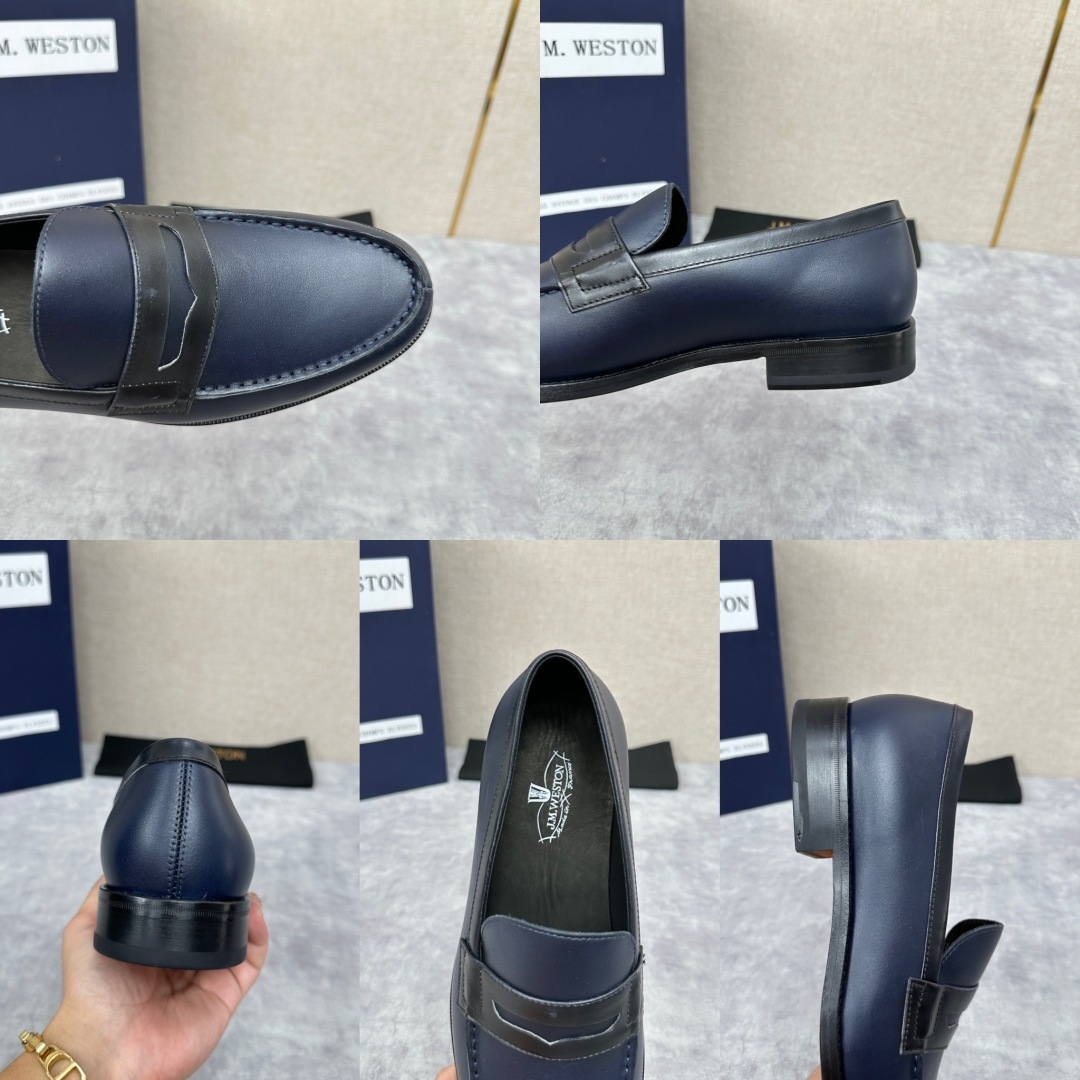 💋💍J.M.Westo*n 威士-顿 品牌经典 180 系列乐福鞋皮鞋 法国顶级皮鞋品牌 威士-顿皮鞋品