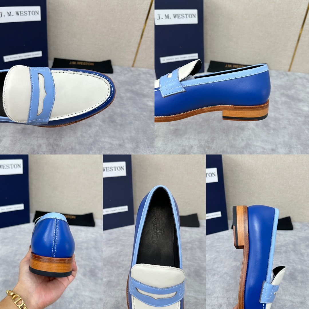 💋💍J.M.Westo*n 威士-顿 品牌经典 180 系列乐福鞋皮鞋 法国顶级皮鞋品牌 威士-顿皮鞋品