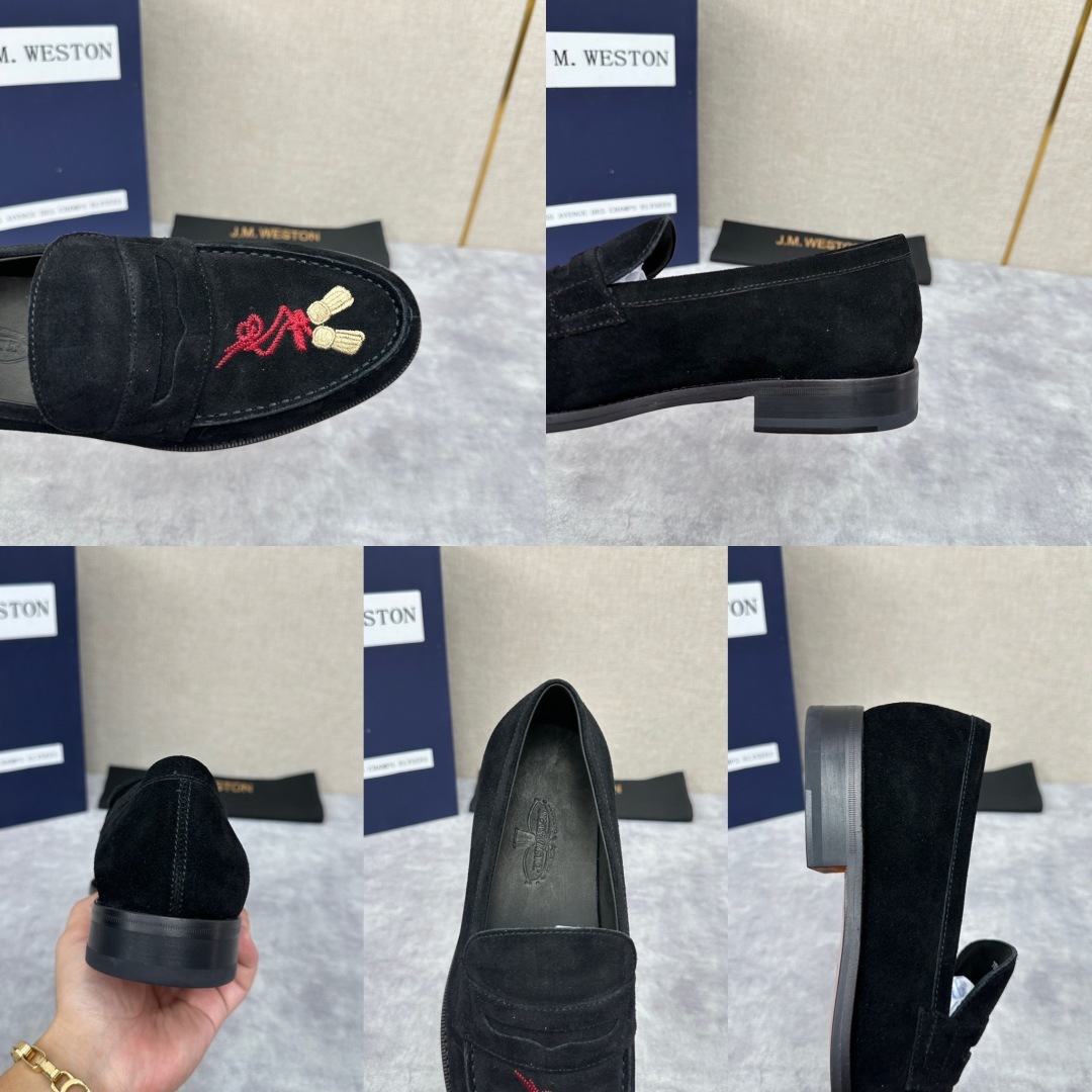 💋💍J.M.Westo*n 威士-顿 品牌经典 180 系列乐福鞋皮鞋 法国顶级皮鞋品牌 威士-顿皮鞋品