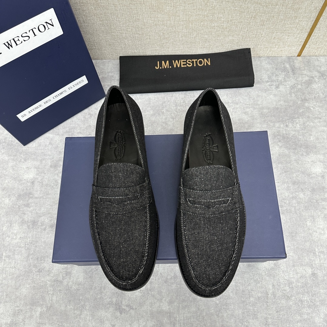 💋💍J.M.Westo*n 威士-顿 品牌经典 180 系列乐福鞋皮鞋 法国顶级皮鞋品牌 威士-顿皮鞋品