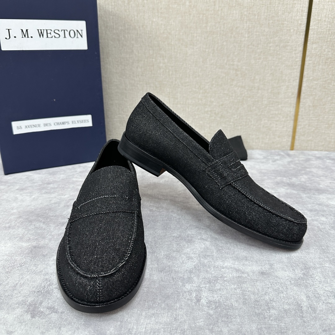 💋💍J.M.Westo*n 威士-顿 品牌经典 180 系列乐福鞋皮鞋 法国顶级皮鞋品牌 威士-顿皮鞋品