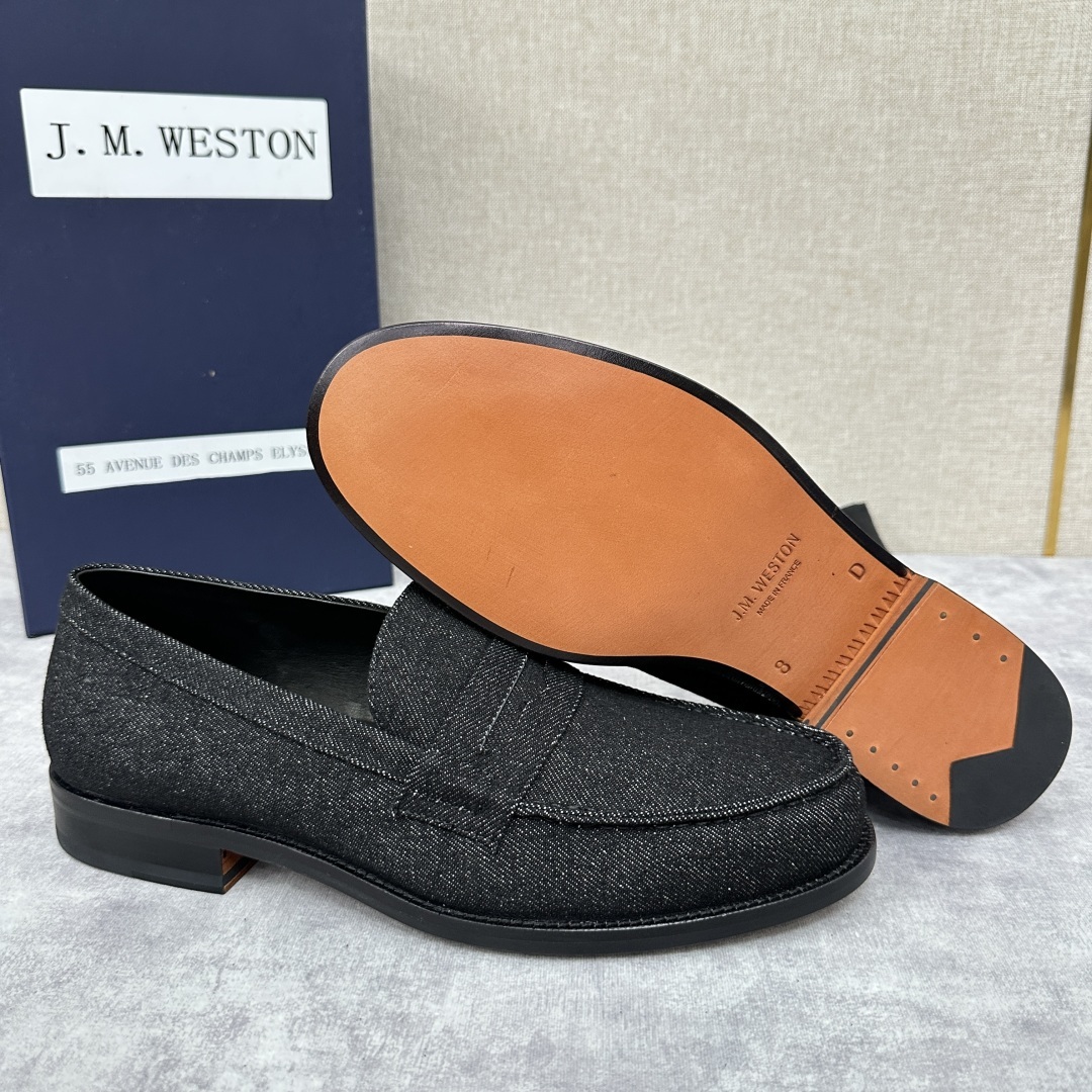 💋💍J.M.Westo*n 威士-顿 品牌经典 180 系列乐福鞋皮鞋 法国顶级皮鞋品牌 威士-顿皮鞋品