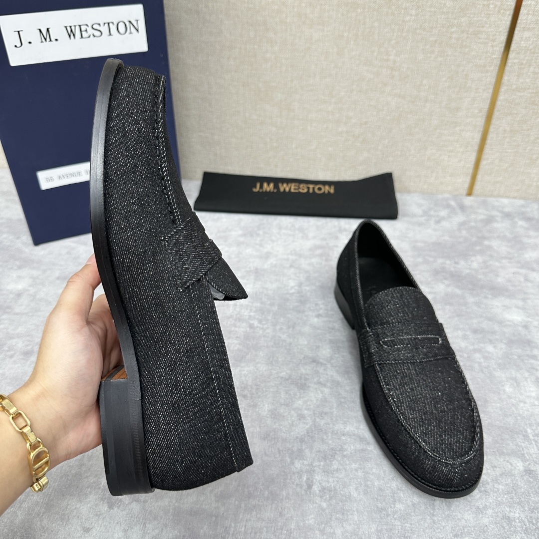 💋💍J.M.Westo*n 威士-顿 品牌经典 180 系列乐福鞋皮鞋 法国顶级皮鞋品牌 威士-顿皮鞋品