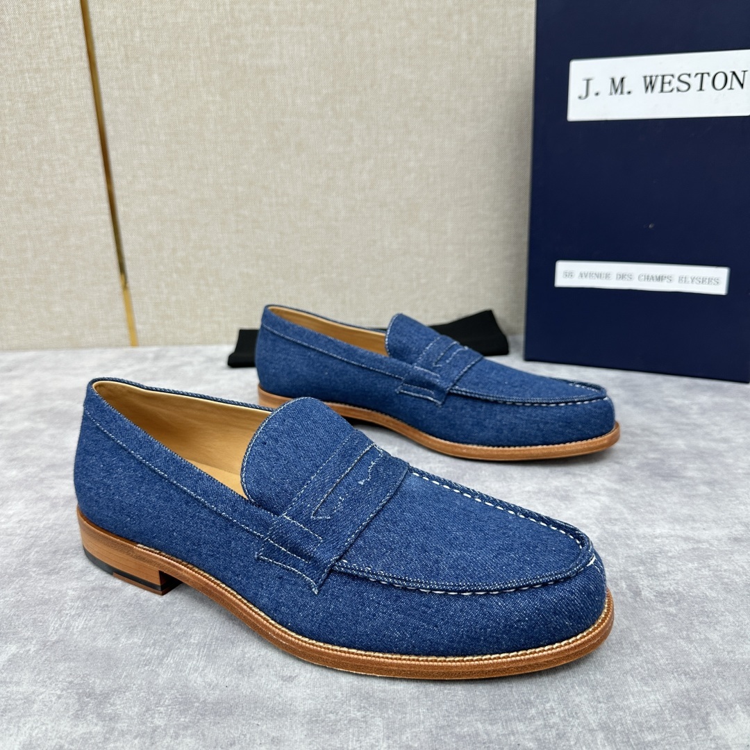 💋💍J.M.Westo*n 威士-顿 品牌经典 180 系列乐福鞋皮鞋 法国顶级皮鞋品牌 威士-顿皮鞋品
