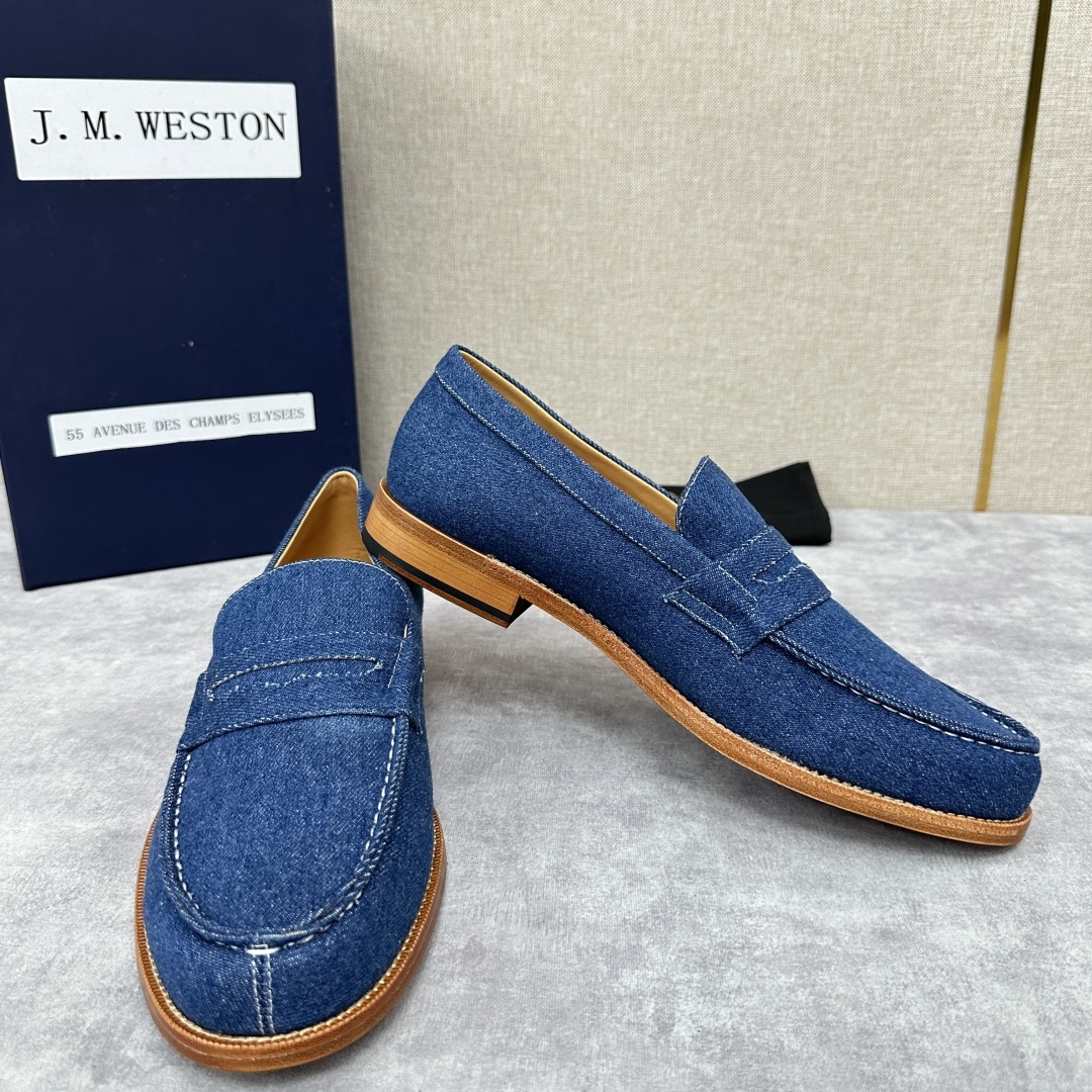 💋💍J.M.Westo*n 威士-顿 品牌经典 180 系列乐福鞋皮鞋 法国顶级皮鞋品牌 威士-顿皮鞋品