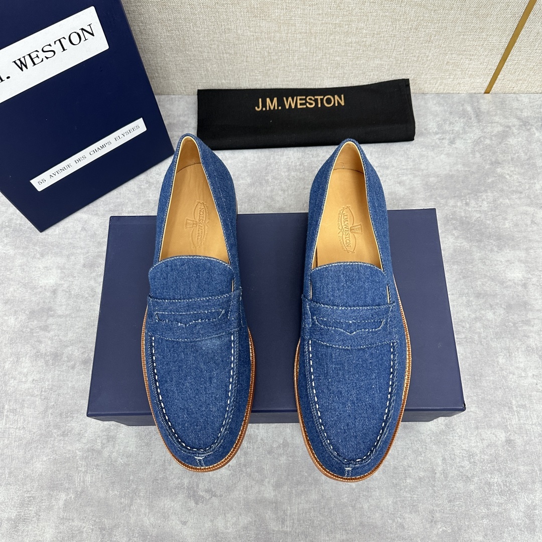 💋💍J.M.Westo*n 威士-顿 品牌经典 180 系列乐福鞋皮鞋 法国顶级皮鞋品牌 威士-顿皮鞋品