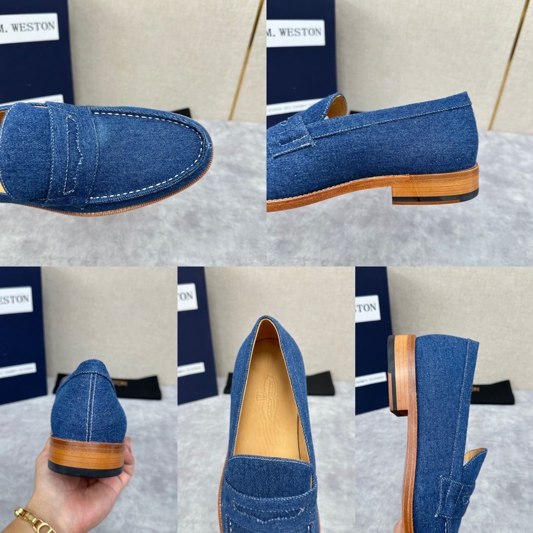 💋💍J.M.Westo*n 威士-顿 品牌经典 180 系列乐福鞋皮鞋 法国顶级皮鞋品牌 威士-顿皮鞋品