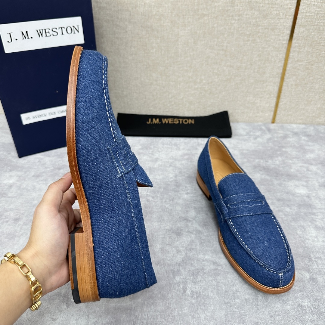 💋💍J.M.Westo*n 威士-顿 品牌经典 180 系列乐福鞋皮鞋 法国顶级皮鞋品牌 威士-顿皮鞋品
